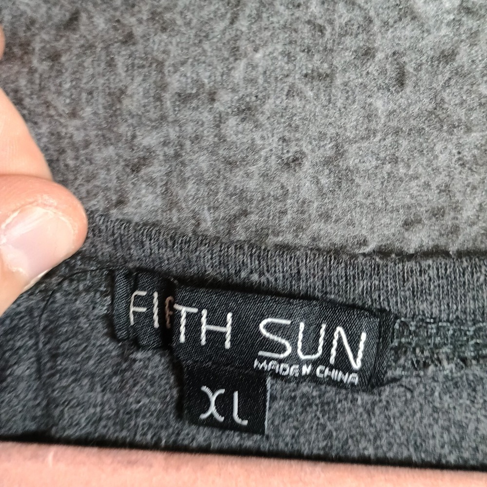 Fifth Sun Sweater Womens XL Jurassic Park Logo Long Sleeve Cropped Baggy - Picture 3 of 8